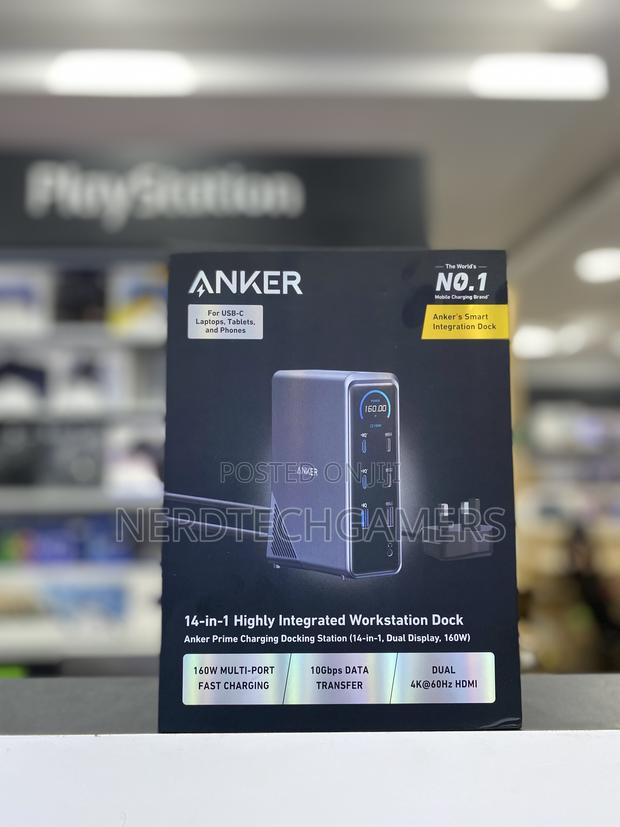 Anker Prime Charging Docking Station (14-in-1, Dual Display, 160w) · Photo 1