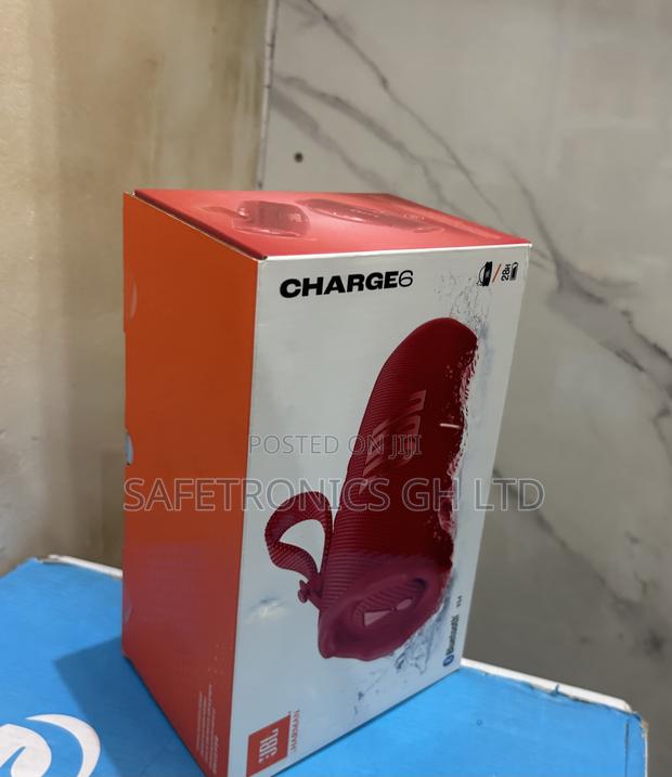 Check Out Bluetooth JBL Wireless Charge 6 Red Speaker · Photo 1