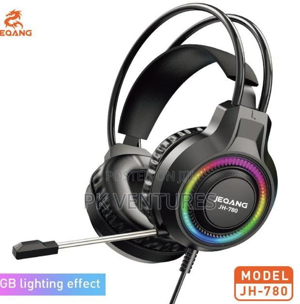 RGB Jeqang Headphones With USB and 3.5port · Photo 1