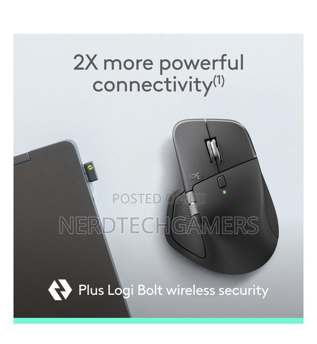 Logitech Mx Master 4 Wireless Mouse for Business (Graphite) · Photo 4