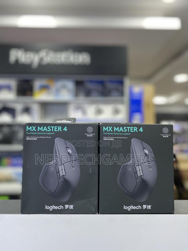 Logitech Mx Master 4 Wireless Mouse for Business (Graphite) · Photo 1