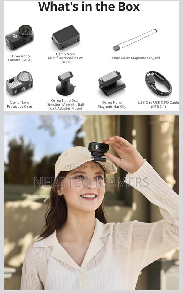 Dji Osmo Nano Standard Combo (128gb) - Small /60fps Vlogging Camera · Photo 6