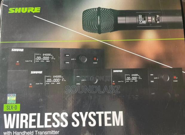 Shure Slx-d 4in1 Wireless Professional Microphone · Photo 2