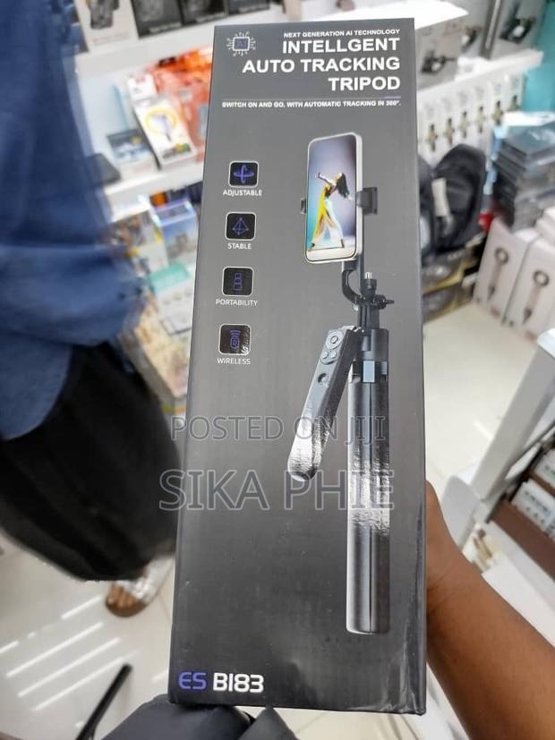 Intelligent Auto Tracking Phone Tripod Stand- 400 Cedis · Photo 1