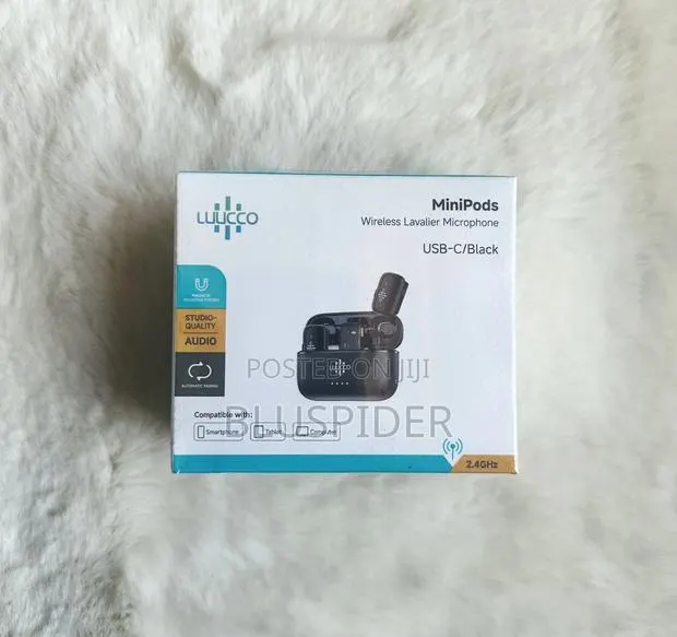Luucco Minipods (USB-C) Type C Wireless Lavalier Microphone · Photo 1