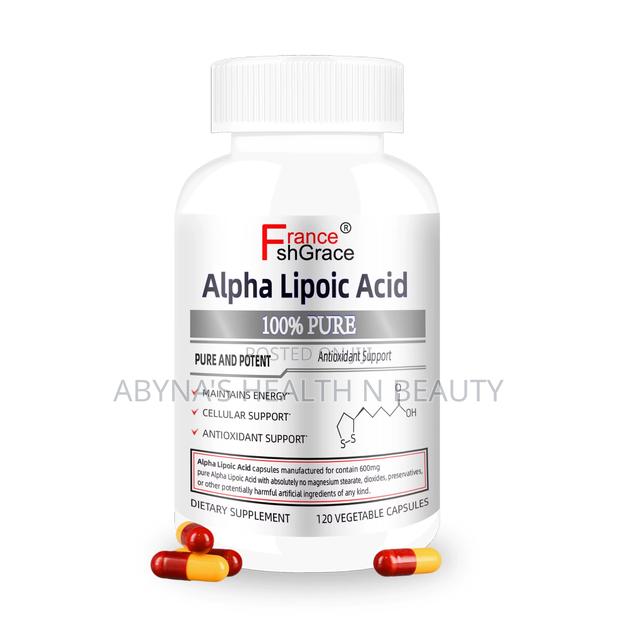 Alpha Lipoic Acid 600mg. (120 Capsules) · Photo 1