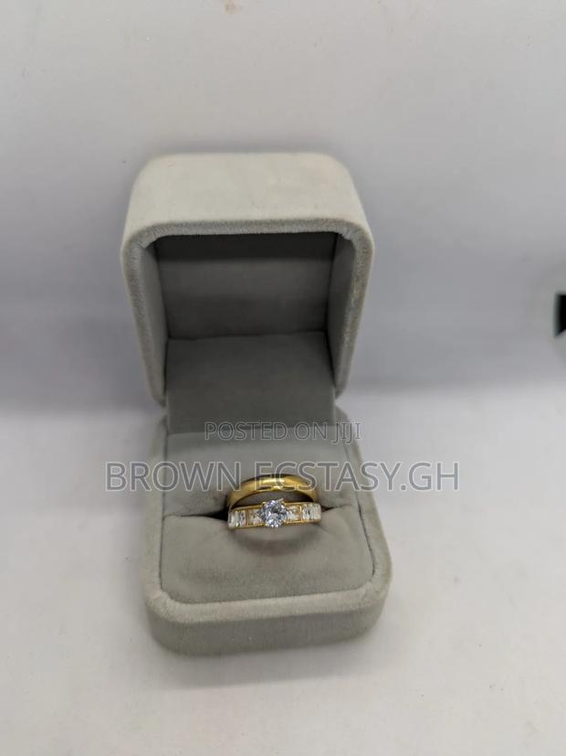 Small Stones Two Piece Engagement Rings · Photo 2