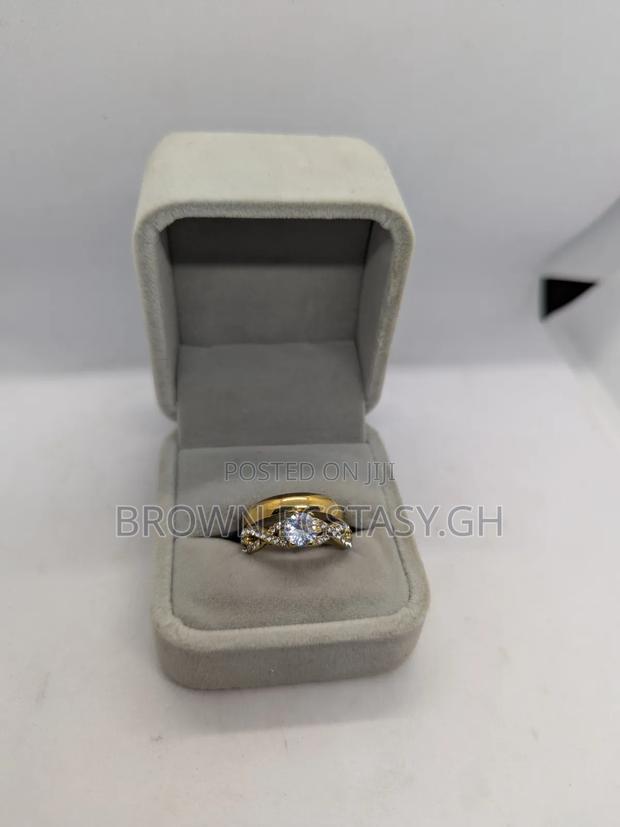 Small Stones Two Piece Engagement Rings · Photo 1