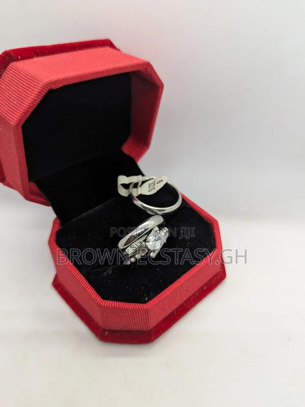 3 Set Italian Steel Wedding Rings (Swipe For More) · Photo 2