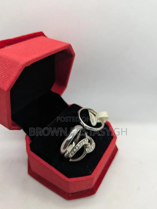 3 Set Italian Steel Wedding Rings (Swipe For More) · Photo 3