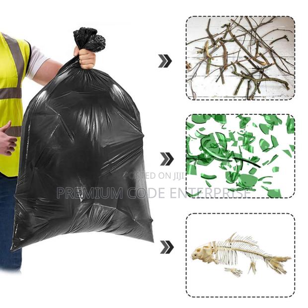 80-Liter Trash Bag – Strong Bin Liner for Home and Commercial Use · Photo 2