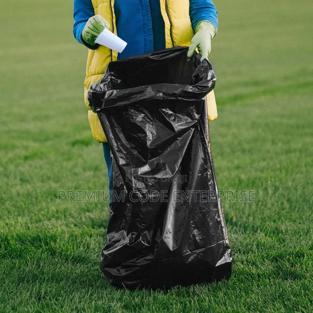 80-Liter Trash Bag – Strong Bin Liner for Home and Commercial Use · Photo 3