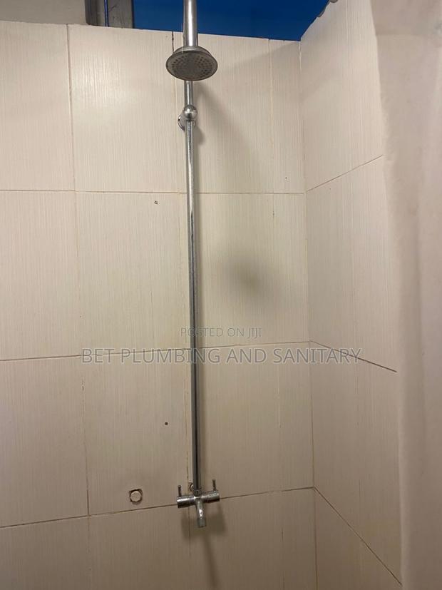 Imported Stainless Bathroom Shower Set_2in1 Long Pole Shower · Photo 1