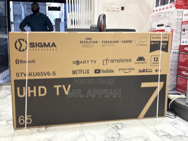 Buy Unique Sigma 65 Inch Uhd Smart Android Frameless Tv · Photo 2