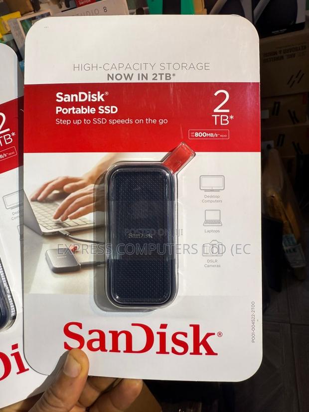 Sandisk Original 2tb Extreme Portable SSD External Drive Original · Photo 4