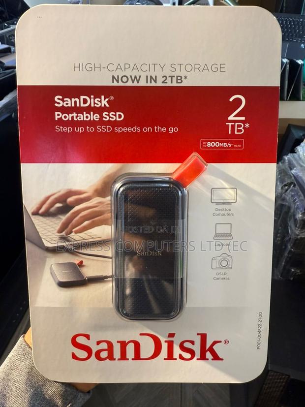Sandisk Original 2tb Extreme Portable SSD External Drive Original · Photo 5