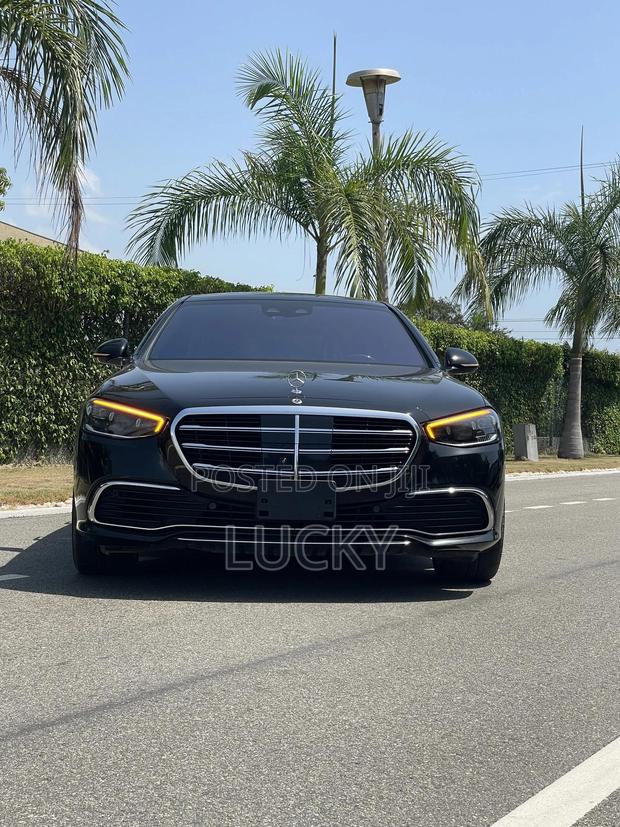 Mercedes-Benz S-Class S 580 4MATIC 2021 Black · Photo 2