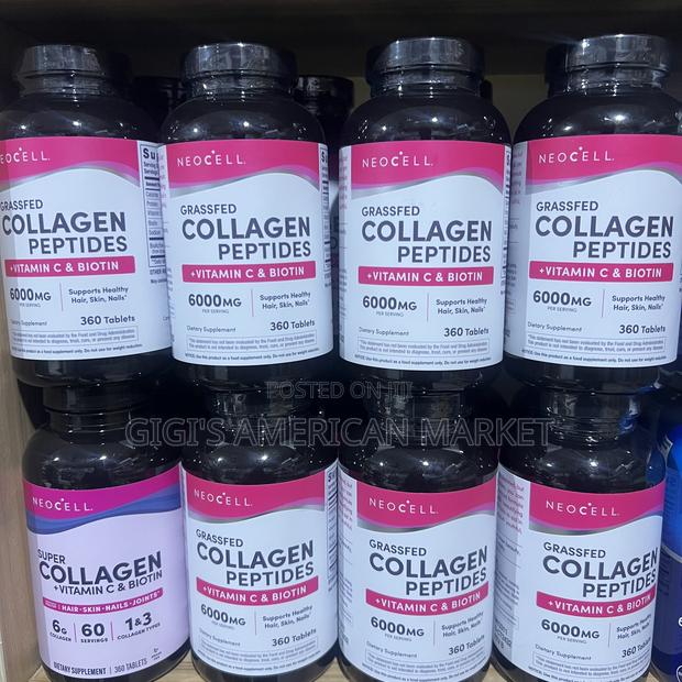 Neocell Collagen Peptides 360tablets +Vitamin C Biotin · Photo 4