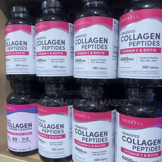 Neocell Collagen Peptides 360tablets +Vitamin C Biotin · Photo 6