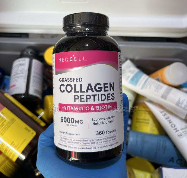 Neocell Collagen Peptides 360tablets +Vitamin C Biotin · Photo 1