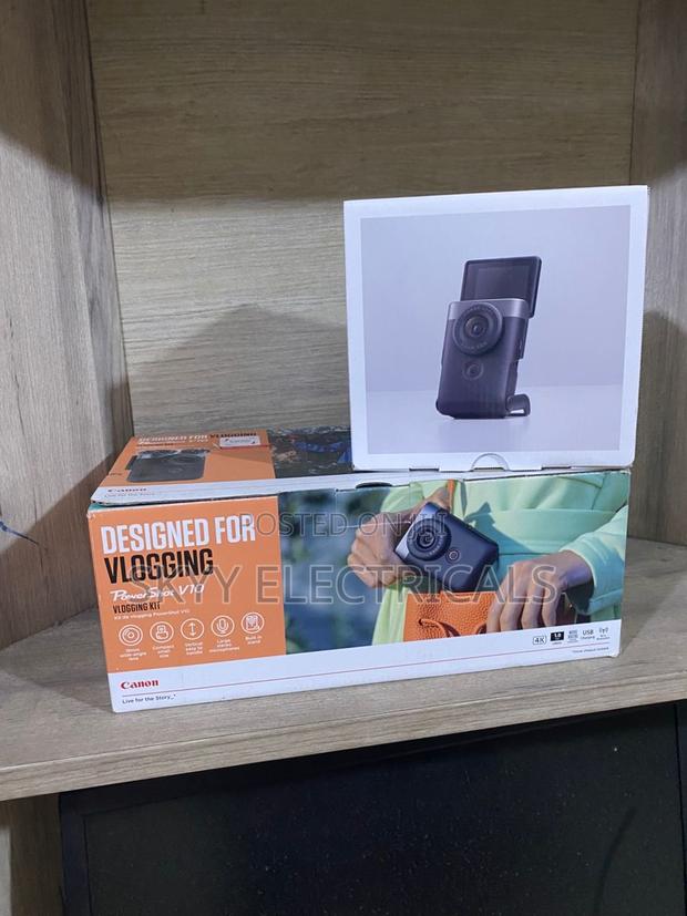 Canon Powershot V10 Vlogging Kit, Black · Photo 2