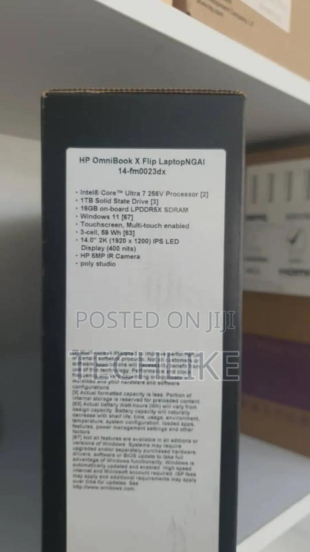 New Laptop HP OmniBook X Flip 14" 16GB Intel Core Ultra 7 SSD 1T · Photo 2