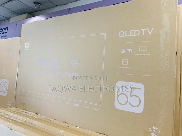 Uniquely Designed TCL Qled 65” P7k Tv · Photo 1