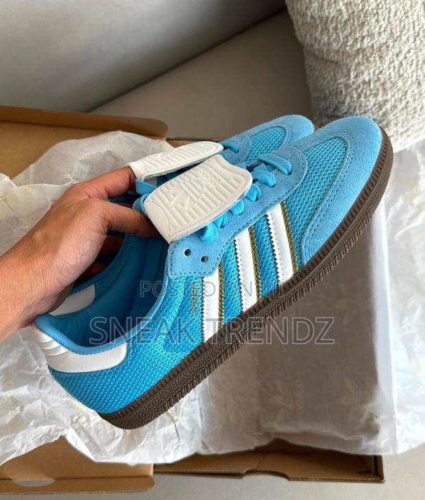Adidas Samba Og Sea Blue N White · Photo 1
