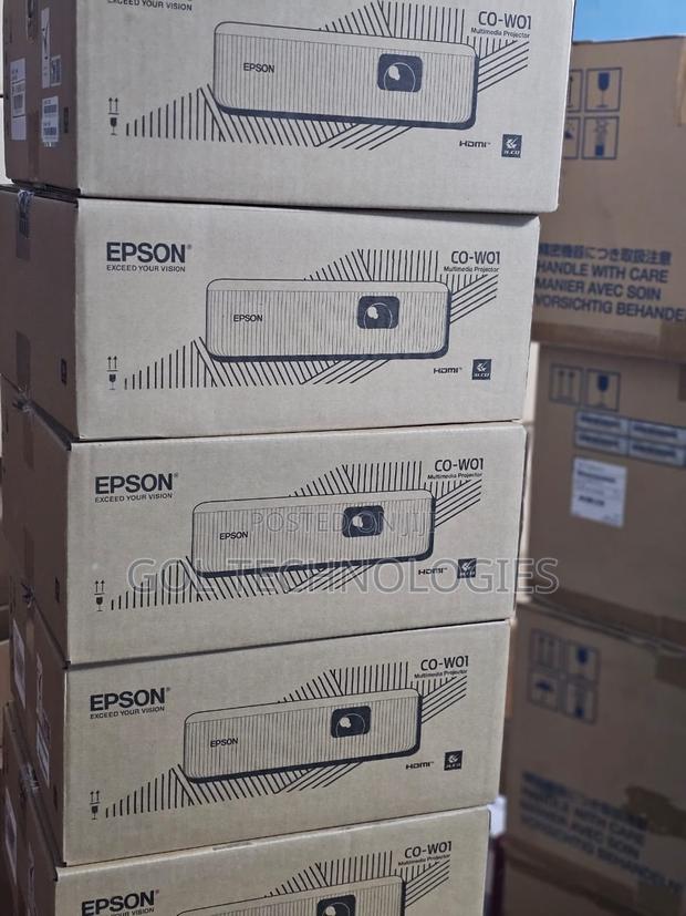 Epson Projector 3000 Lumens Co-W01 Projector
