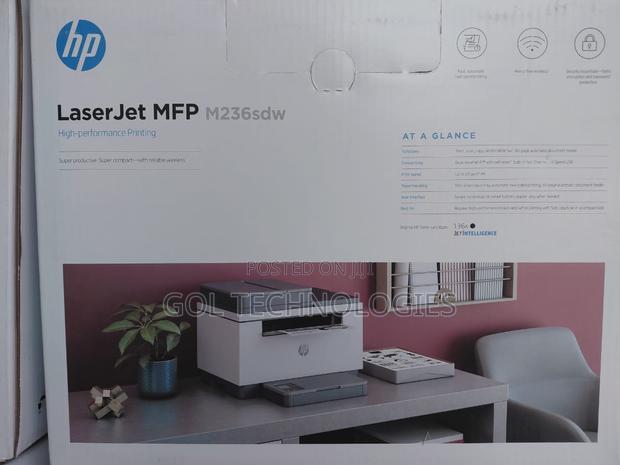 Hp Laserjet MFP M236sdw Printer Print, Copy, Scan and Fax, Adf, Duplex · Photo 1