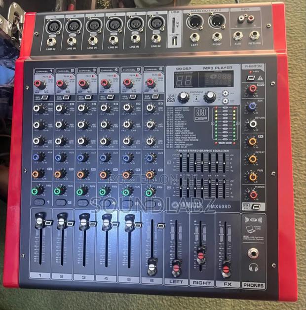 Yamaha Pmx608d 6-channel Powered Mixer. · Photo 1