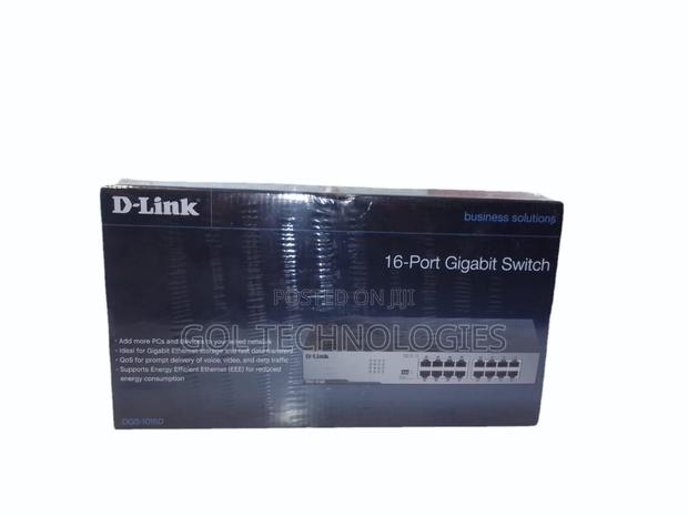 Dlink 16-Port Gigabit Unmanaged Desktop Switch DGS-1016d · Photo 2