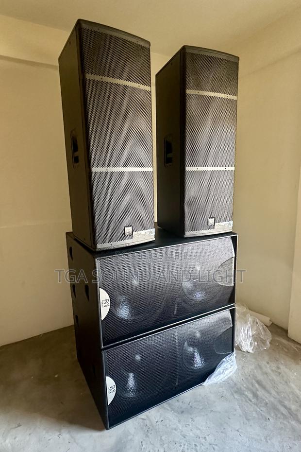 Speaker Set [Ev Live X Top And Martin Audio S218 Down] · Photo 2
