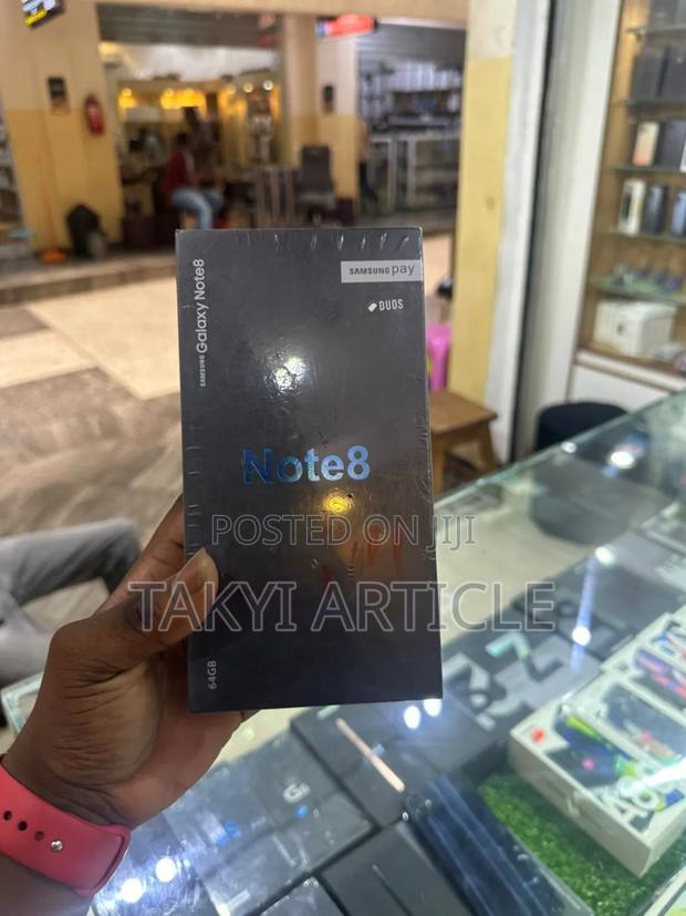 New Samsung Galaxy Note 8 64 GB Black · Photo 1