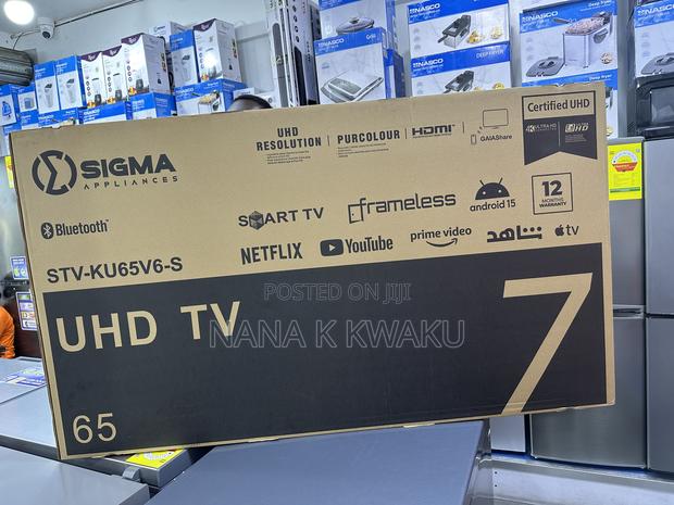 Sigma 65inches Uhd Smart Tv · Photo 1