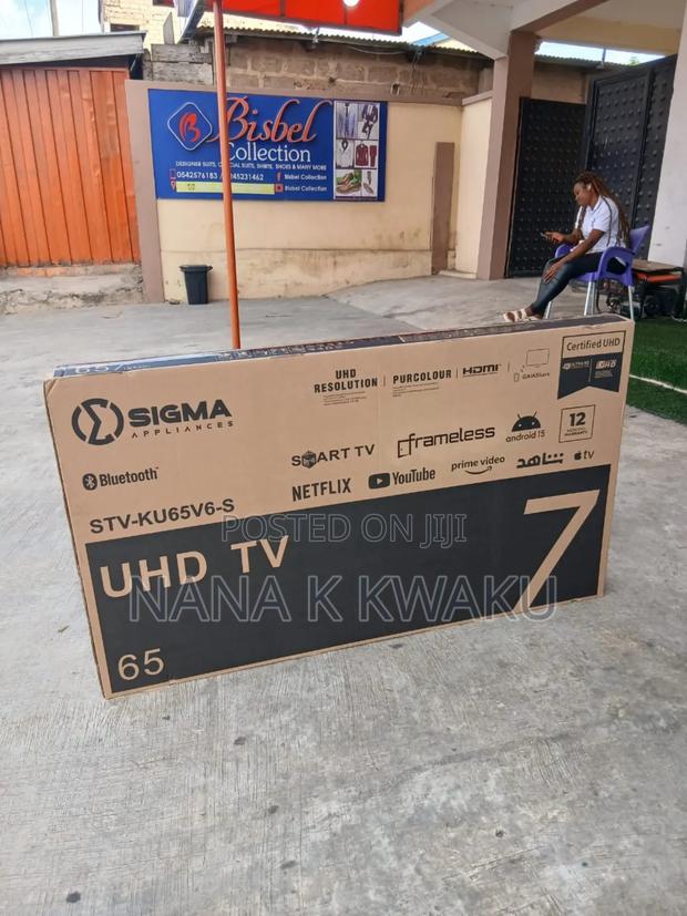 Smart Sigma 65inches Uhd Android Tv Available · Photo 1