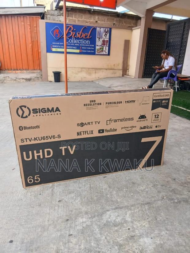 Smart Sigma 65inches Uhd Android Tv Available · Photo 2
