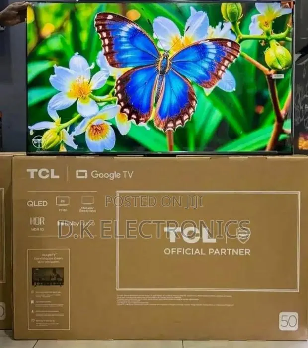 2026 TCL Qled 50 Inches Google Slim Frameless Tv · Photo 1