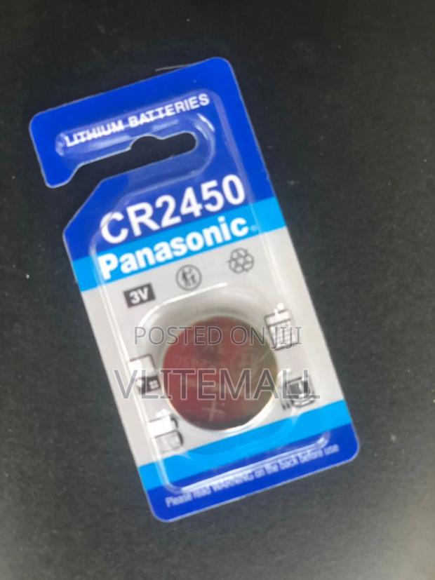 Cr2450 Panasonic Battery 3v · Photo 1