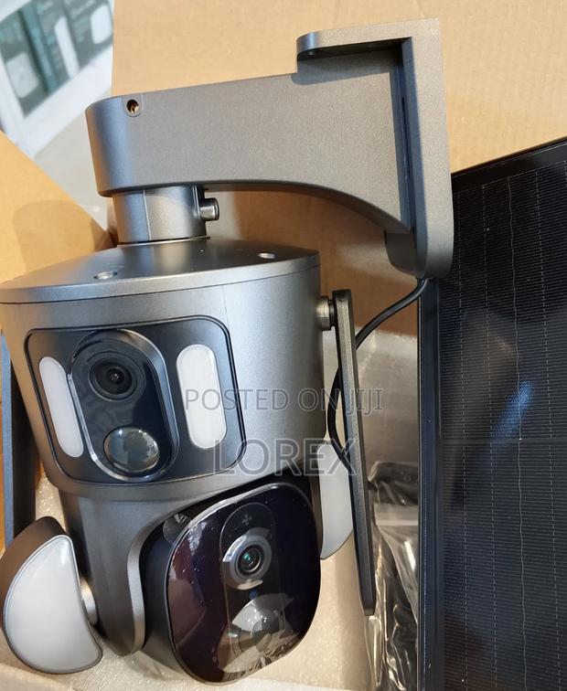 Solar 4g Camera Dual Lens PTZ (Ubox App) 2 Way Talk Ai Human Detector · Photo 2