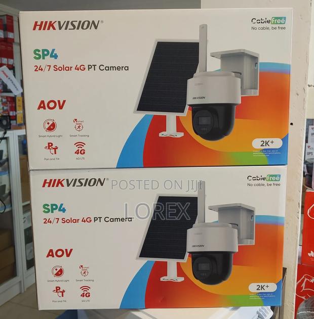 Hikvision Solar 4g Camera SP4 Motion Detection 2.0 2cfsp4/4g · Photo 1