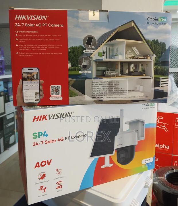 Hikvision Solar 4g Camera SP4 Motion Detection 2.0 2cfsp4/4g · Photo 2