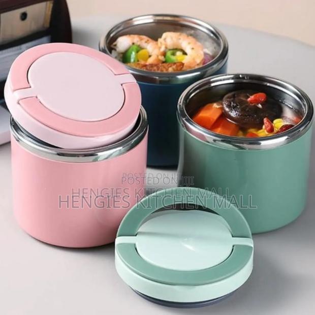 Stainless Steel Lunch Bowl 1000ml · Photo 1