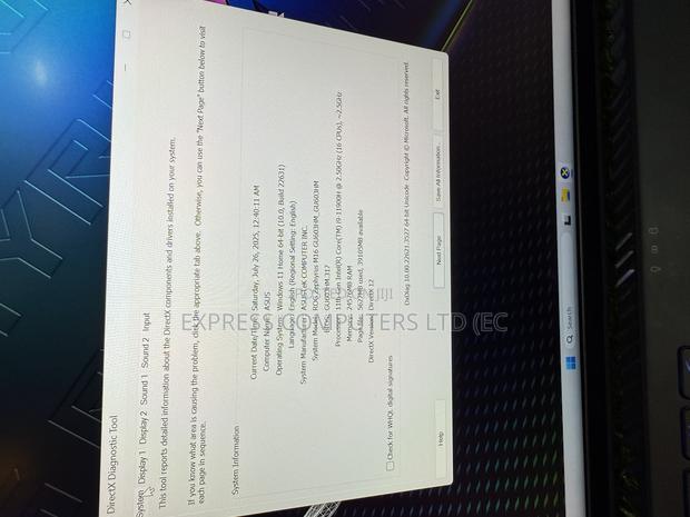 Laptop Asus ROG Zephyrus M16 GU603HR 24GB Intel Core I9 SSD 1T · Photo 6