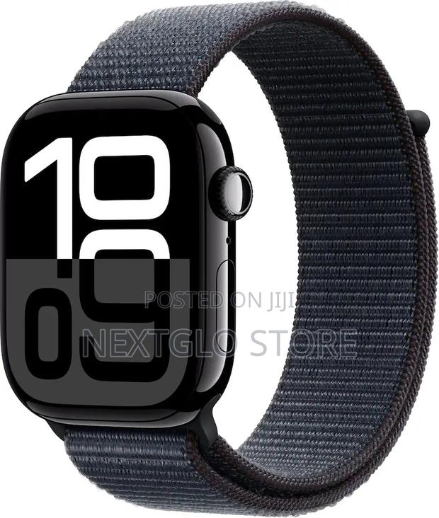 Apple Watch Series 10 42mm Aluminum Case With Ink Sport Loop - · Photo 2