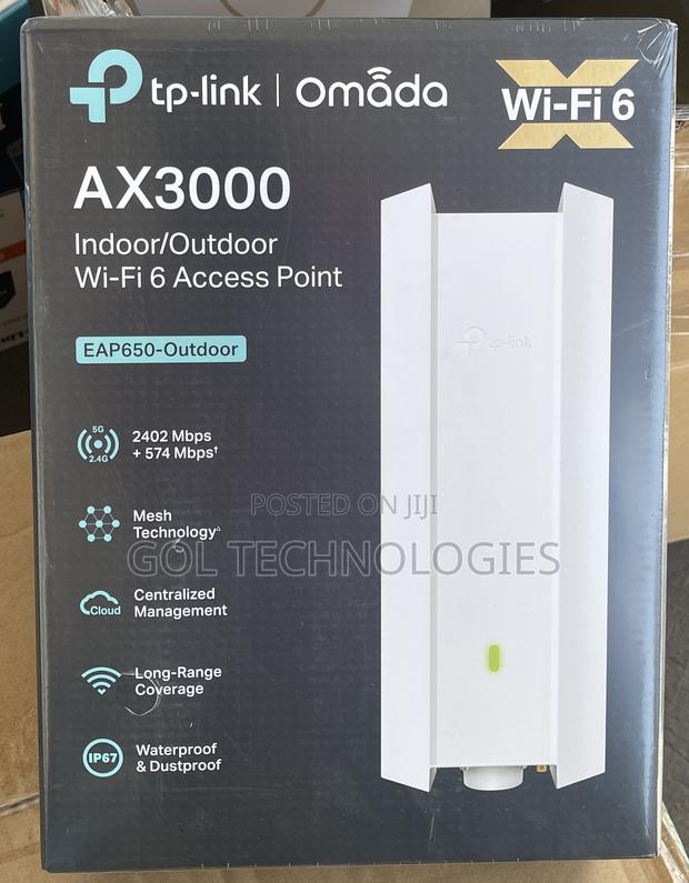 Tp-Link Omada Eap650-Outdoor Ax3000 Access Point Indoor / Outdoor · Photo 1