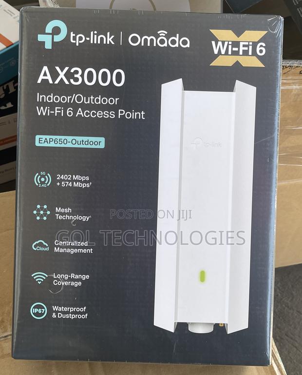 Tp-Link Omada Eap650-Outdoor Ax3000 Access Point Indoor / Outdoor · Photo 2