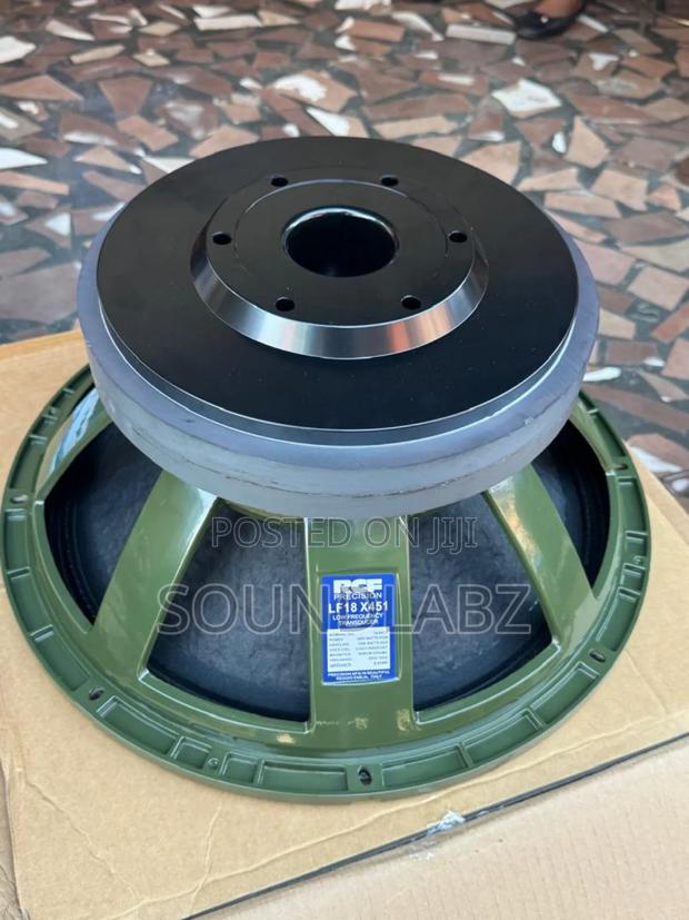 RCF Precision Lf18 18inches 3500watt X451 Naked Bass Speakers (Pair) · Photo 1