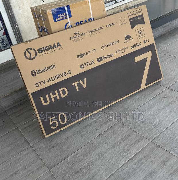 Order Clear 50 Inch Smart Sigma Led Satellite Digital Frameless Tv · Photo 2