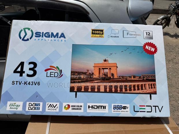Sigma 43-Inch Full Hd Led Tv Crisp Display, Classic Design · Photo 1